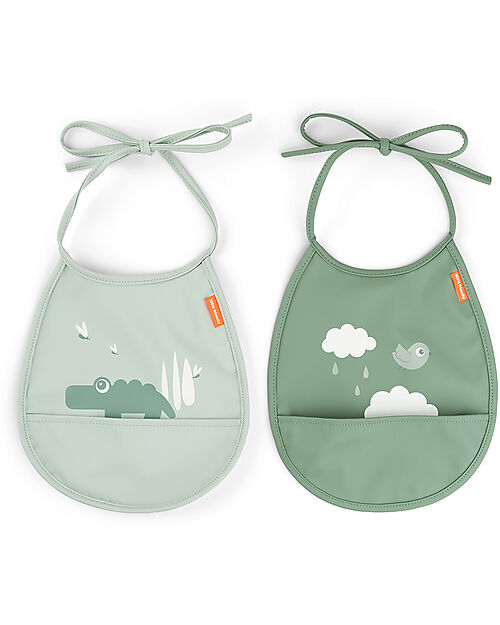 Set 2 bavaglie - Verde