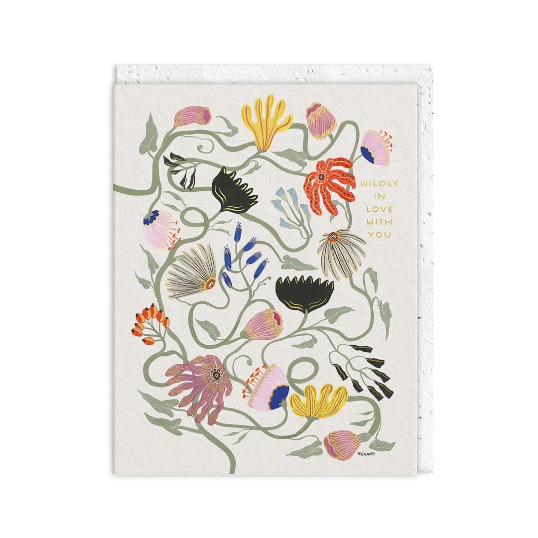 Cartolina con busta Piantabile - Love