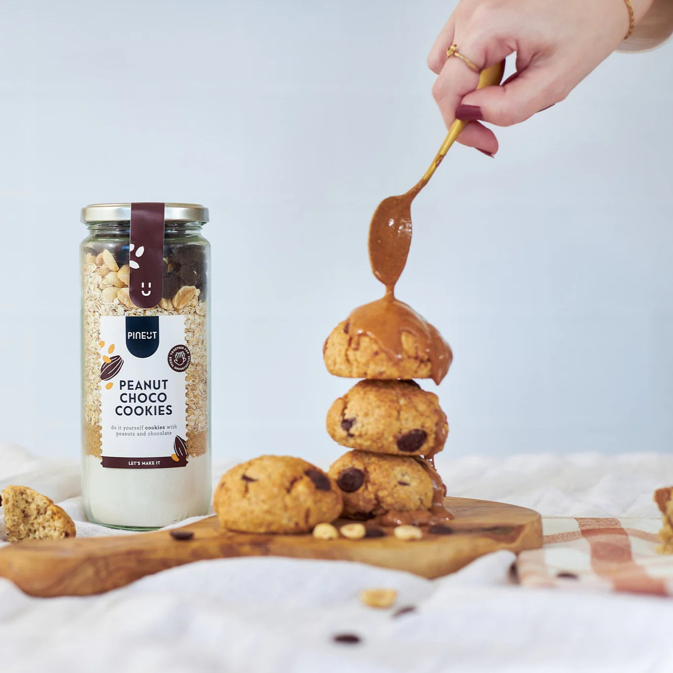 Preparato per Torta - Chocolate & Peanuts Cookies