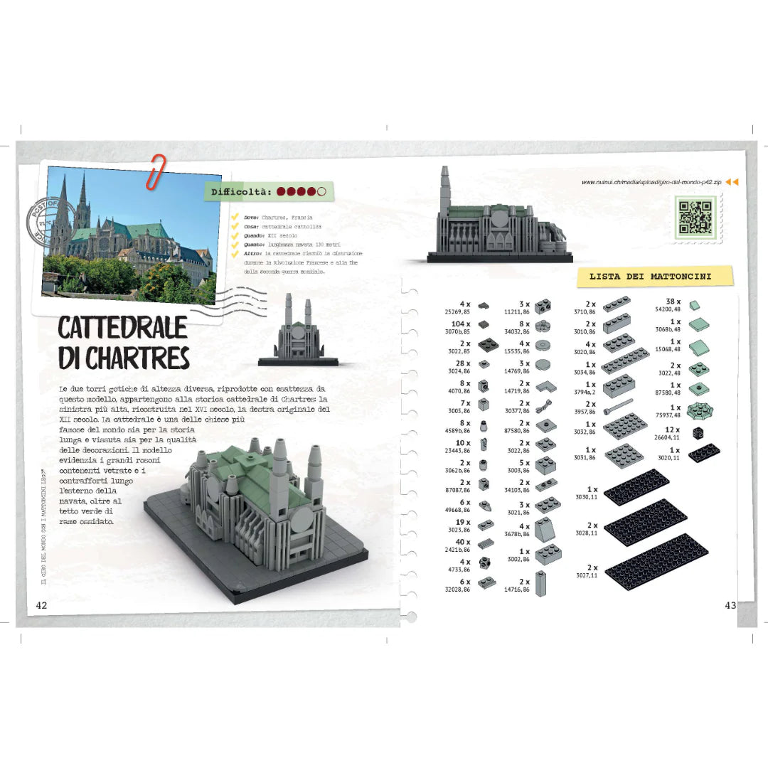 Il giro del mondo con i mattoncini Lego