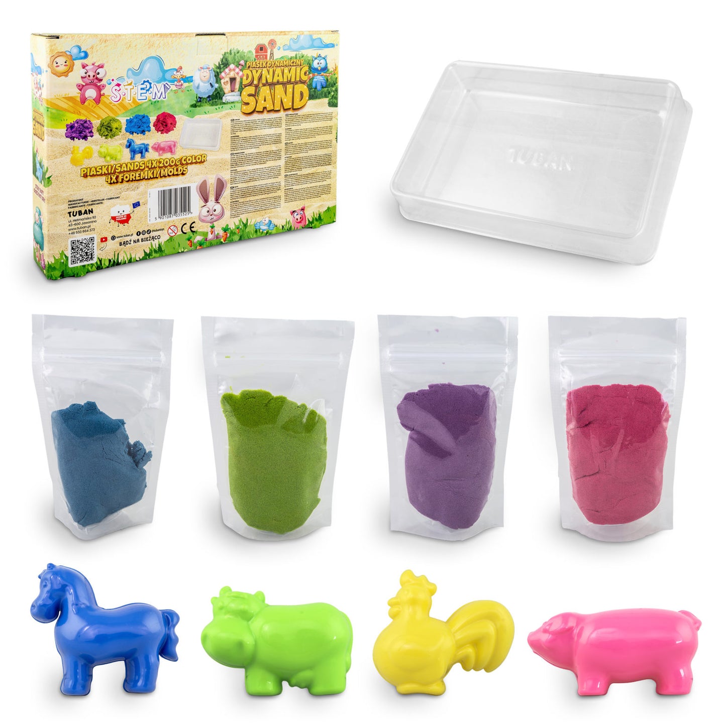 Sabbia cinetica - Set fattoria