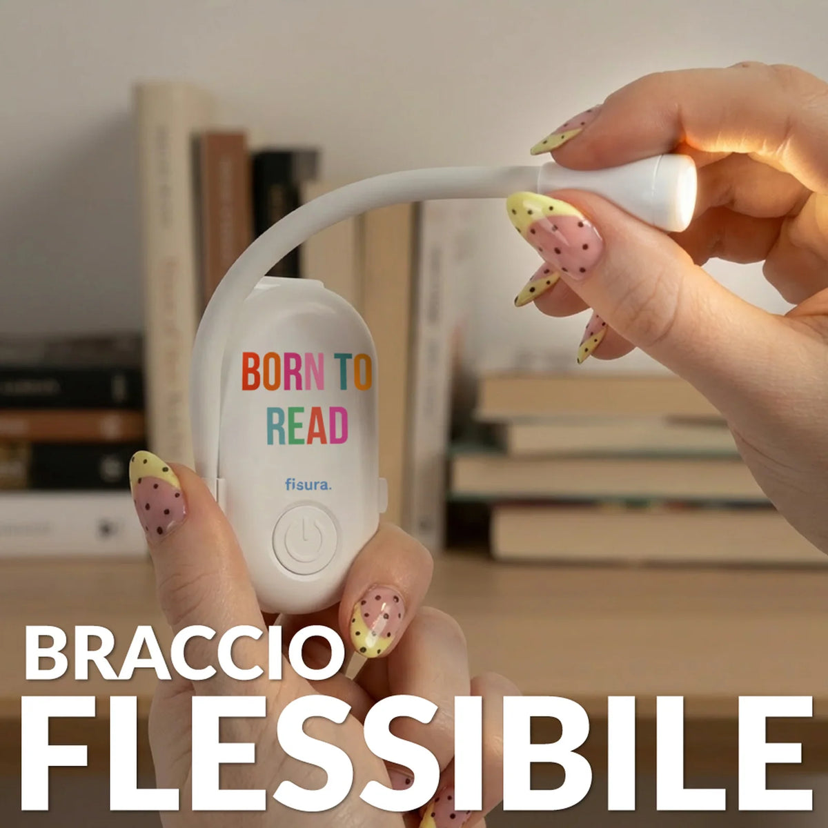 Luce da lettura - BORN TO READ