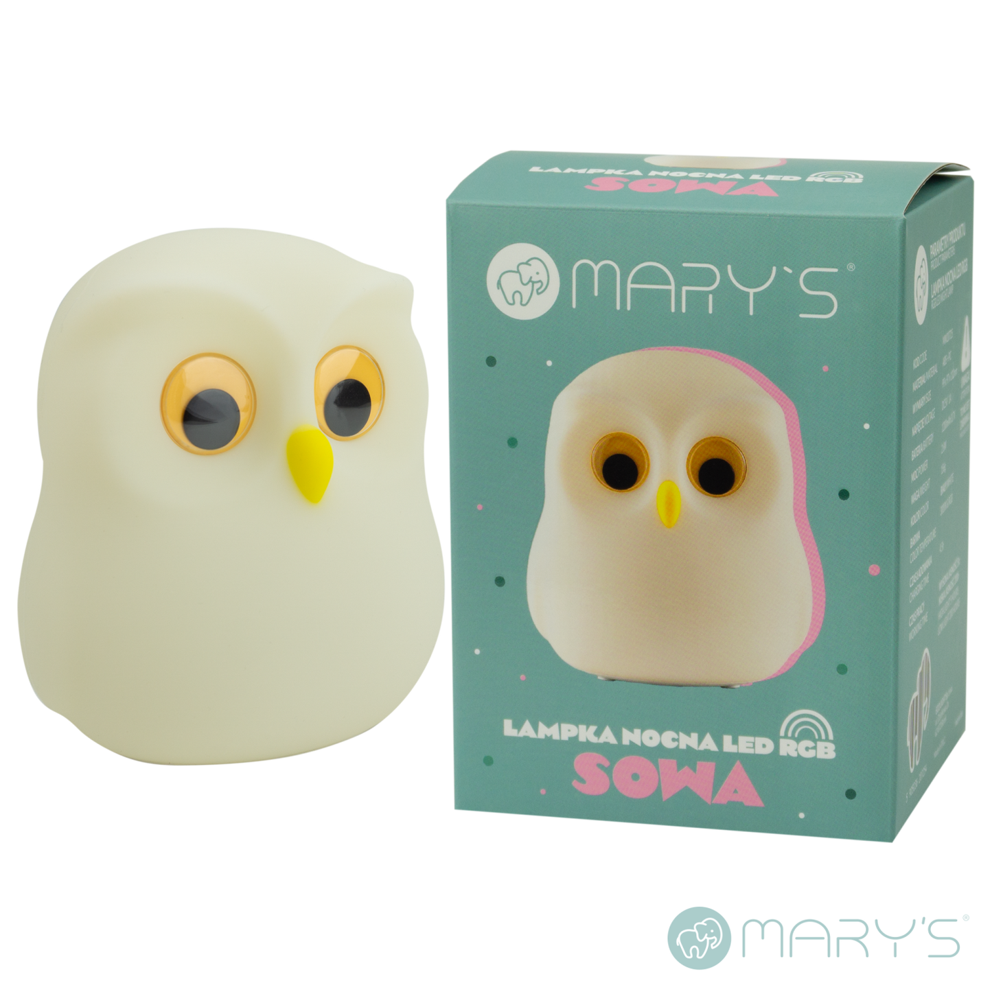 Lampada notte - Gufo