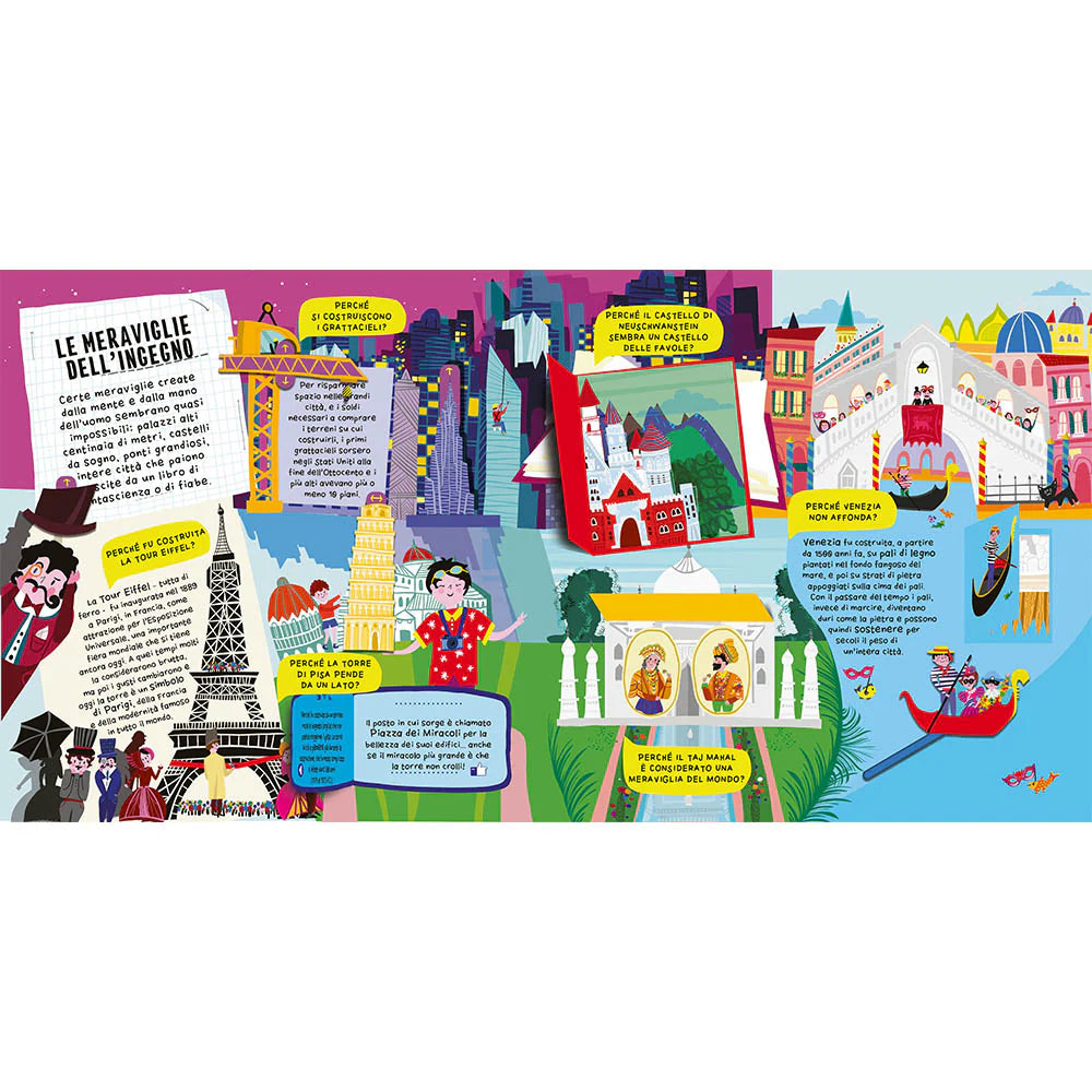 Le meraviglie del mondo - il libro dei perchè