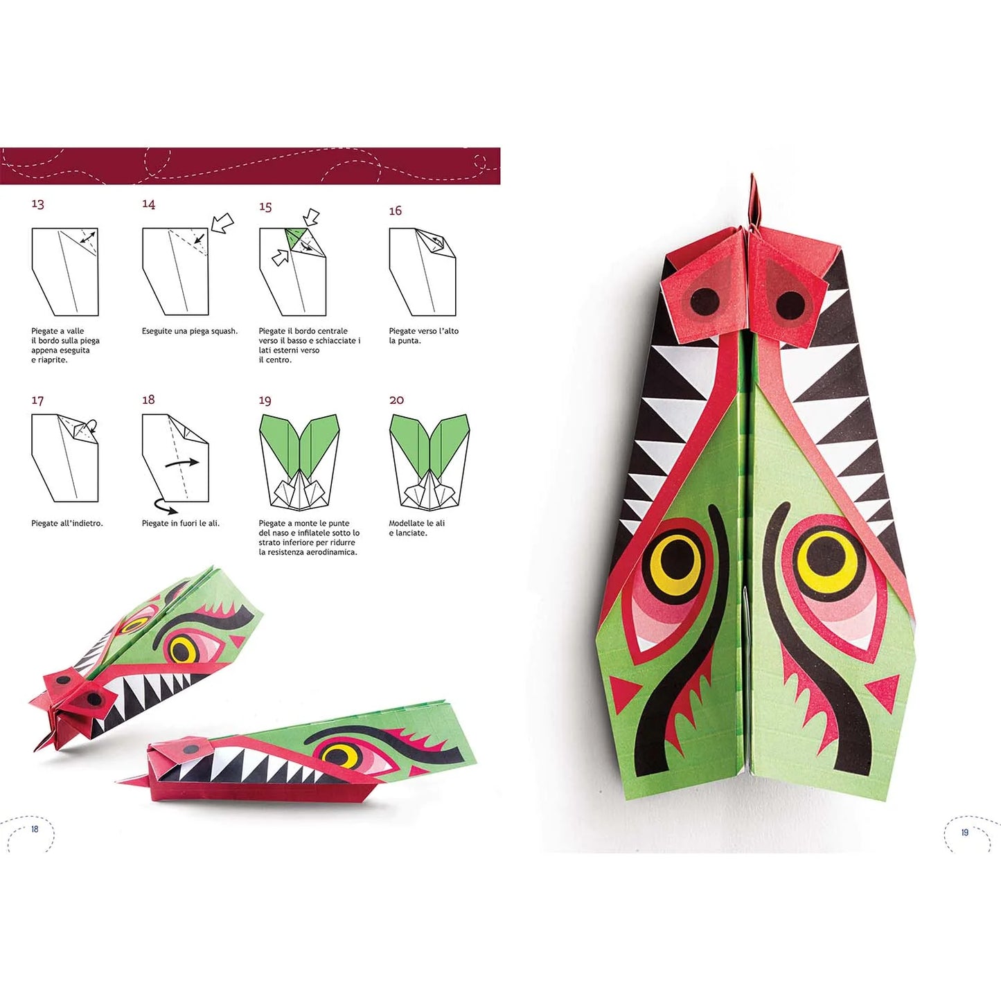 Draghi volanti e fantastici aerei di carta