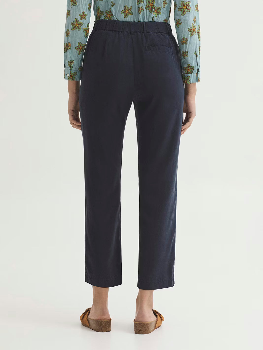Pantaloni Tencel - Blu