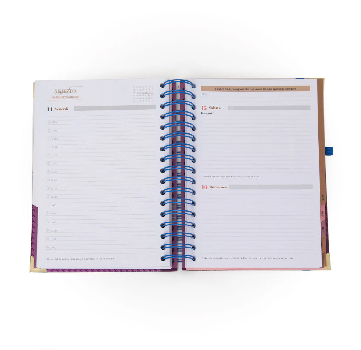 Agenda - La vita è oggi