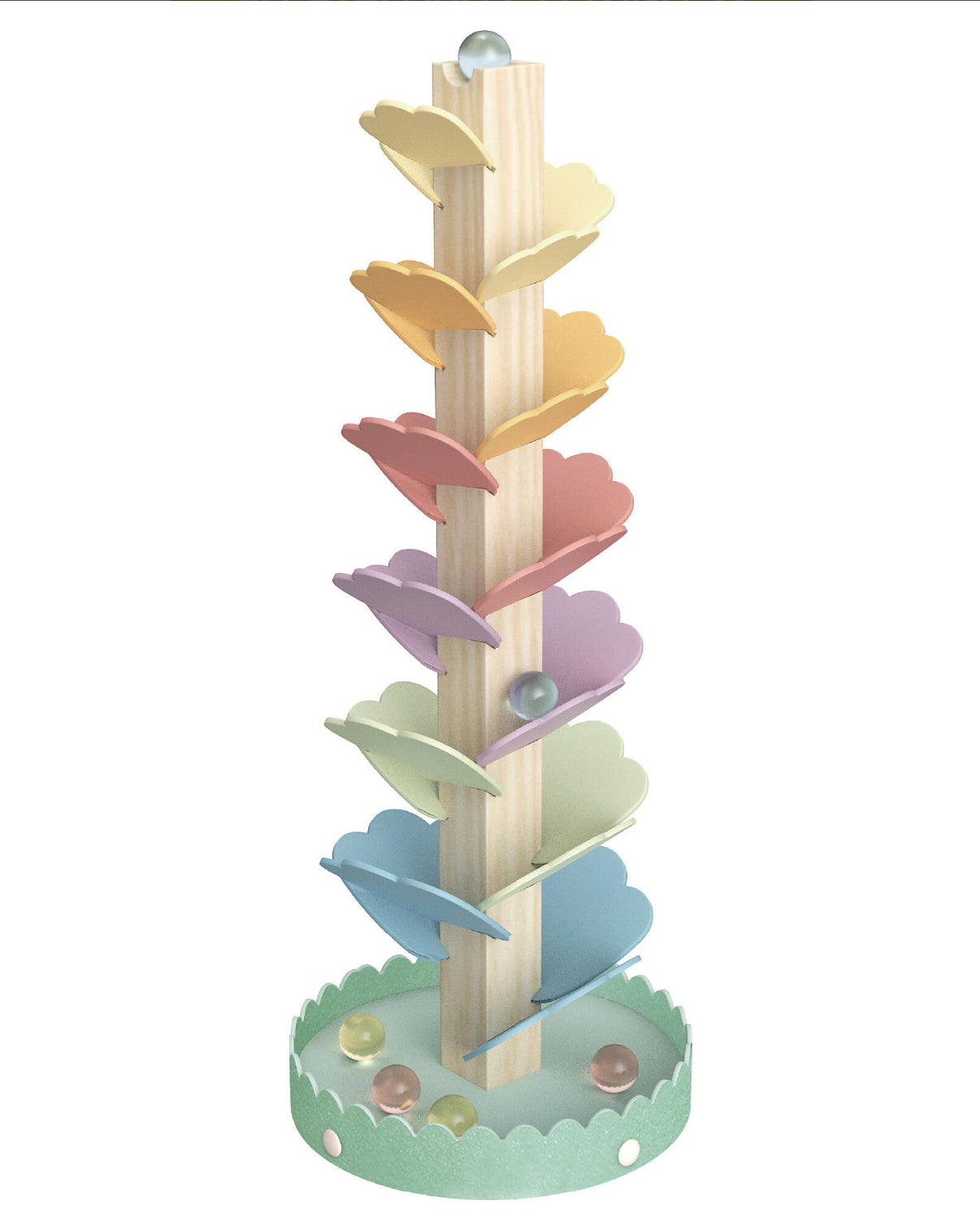 Pista per biglie sensoriale