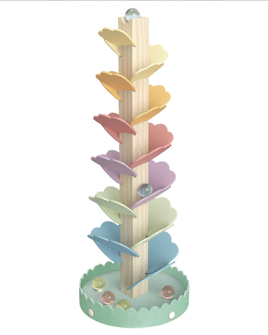 Pista per biglie sensoriale