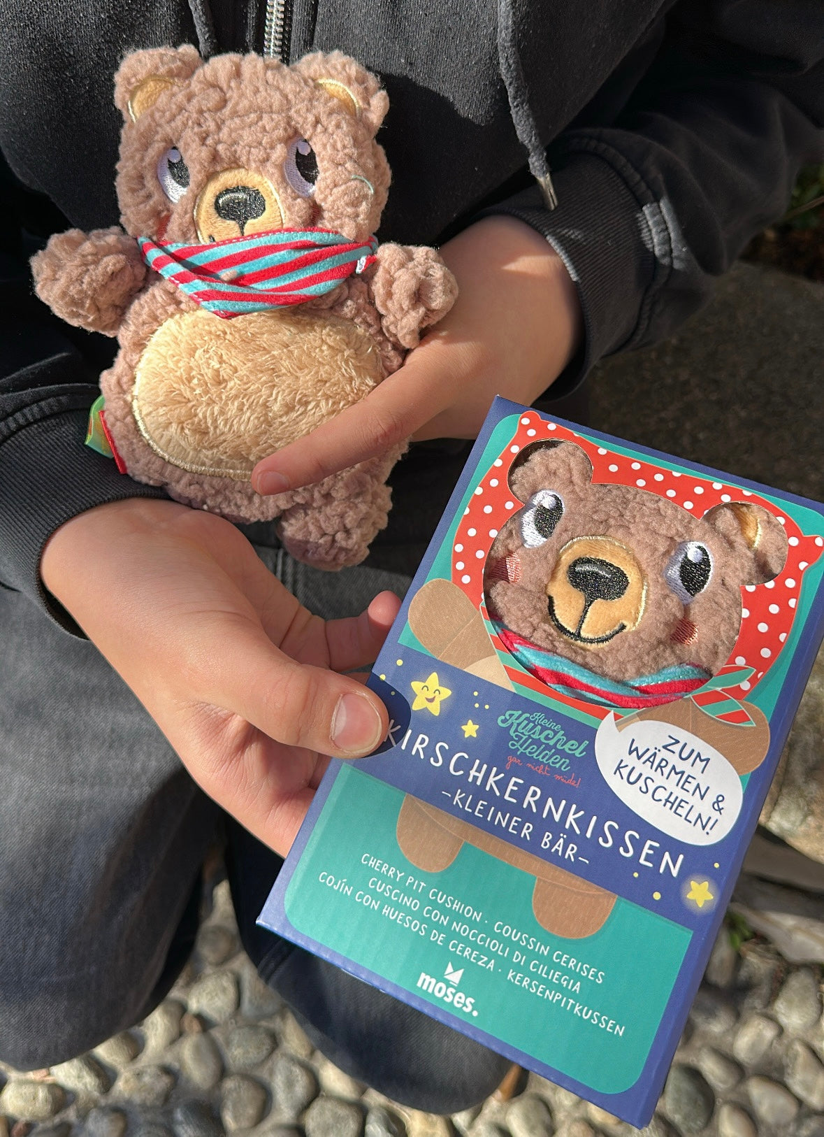Teddy cuscino riscaldante