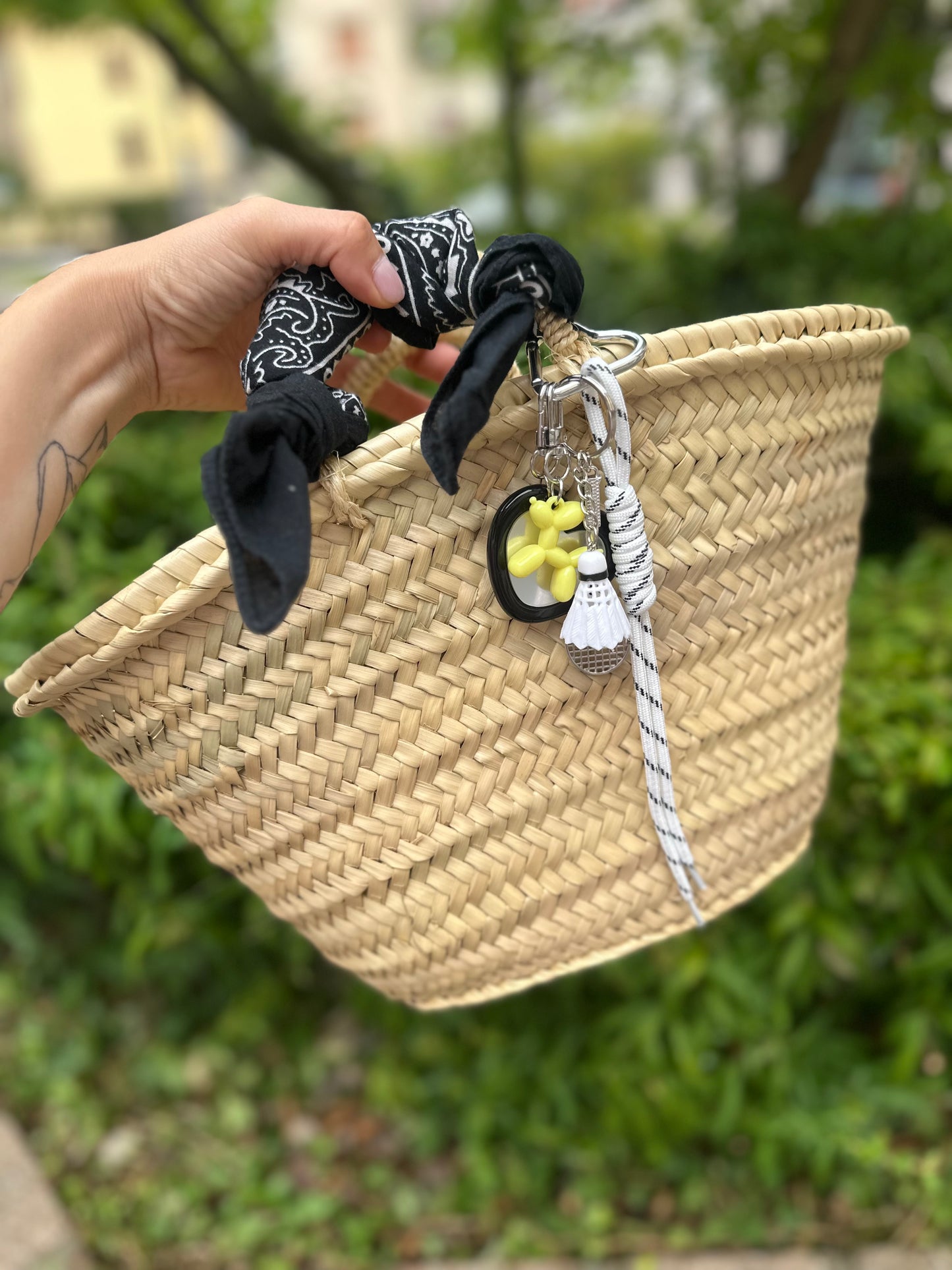 Borsa Medium - Bandana Black