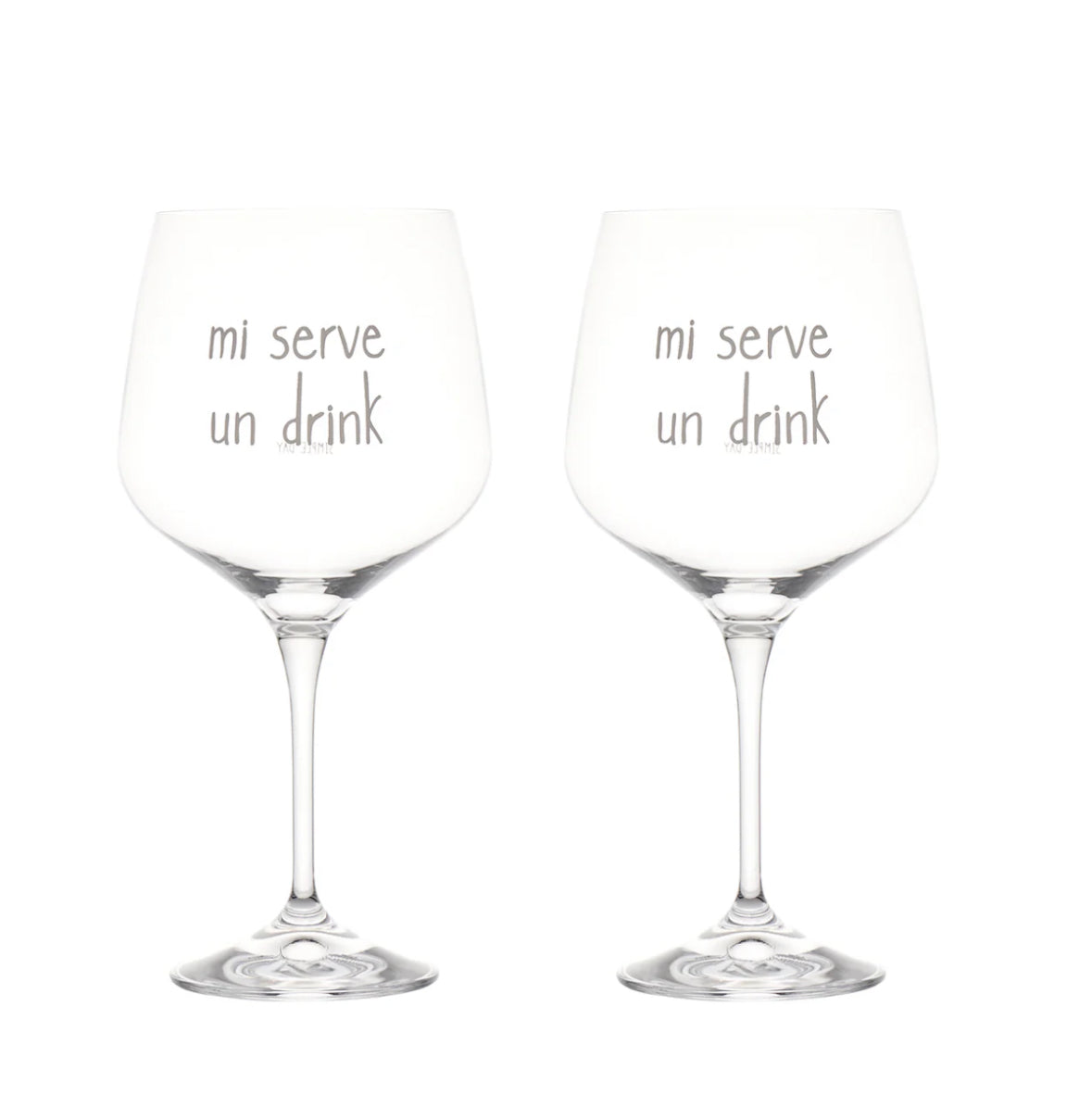 Set 2 calici - E' l'ora dell'aperitivo