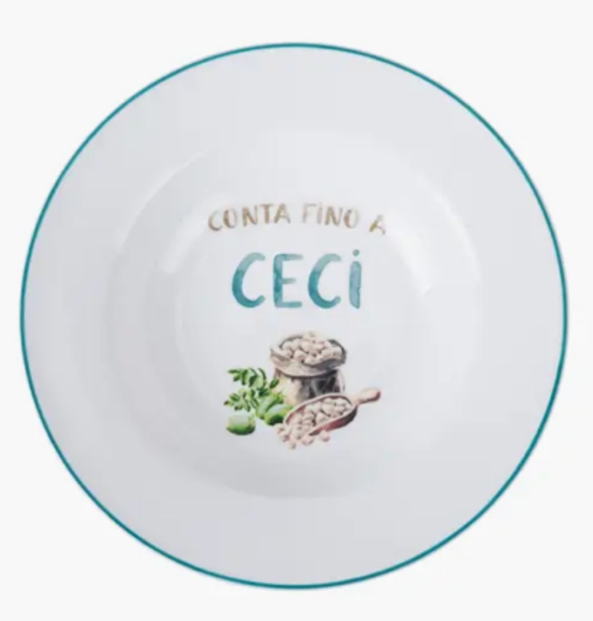 Piatto Fondo - Conta fino a ceci