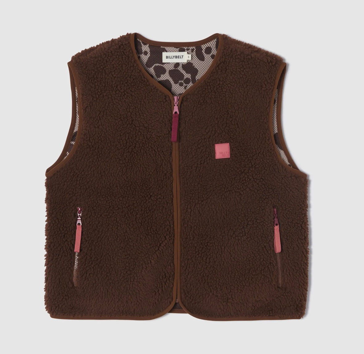 Gilet Sherpa - Marrone
