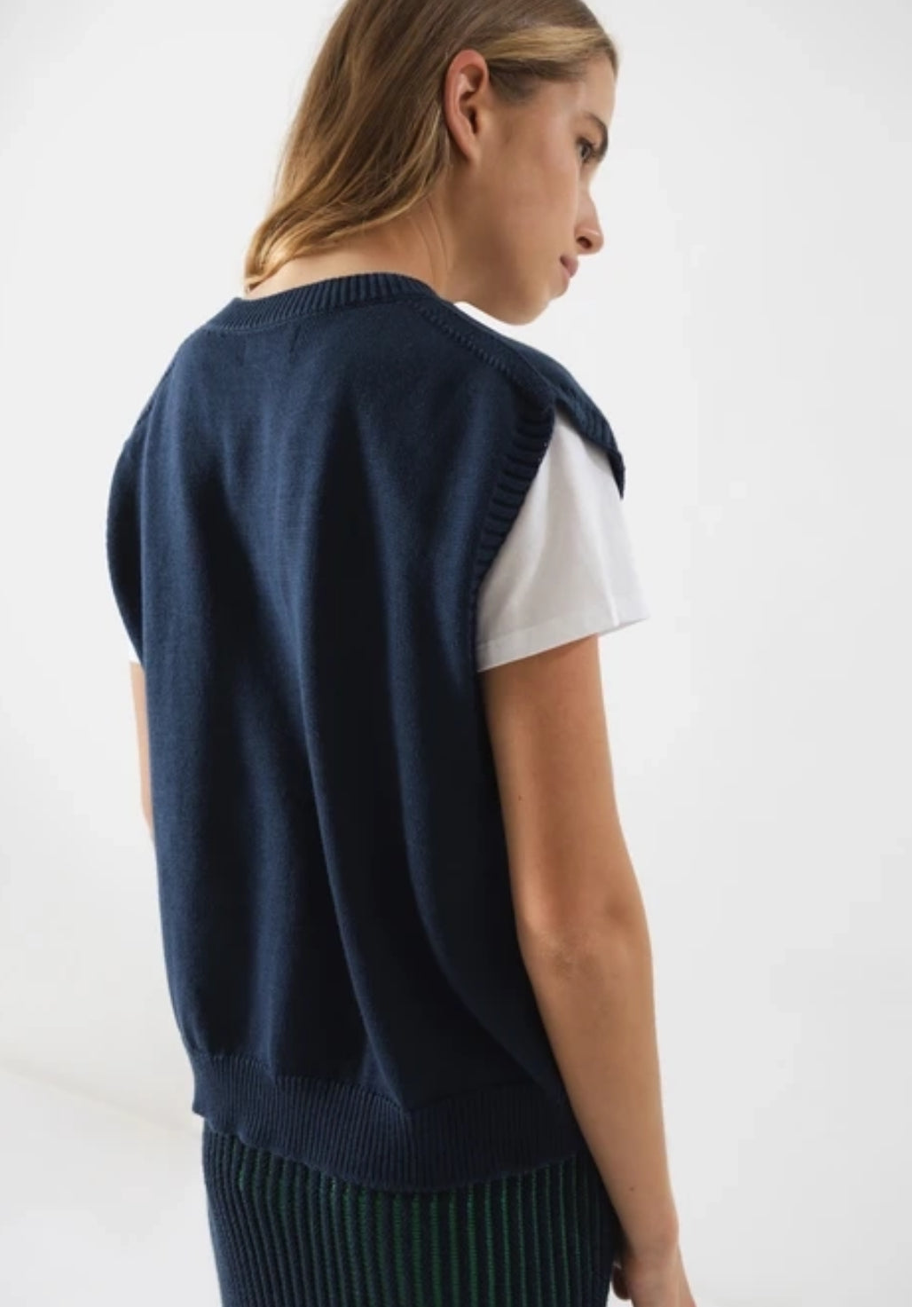 Gilet College blu