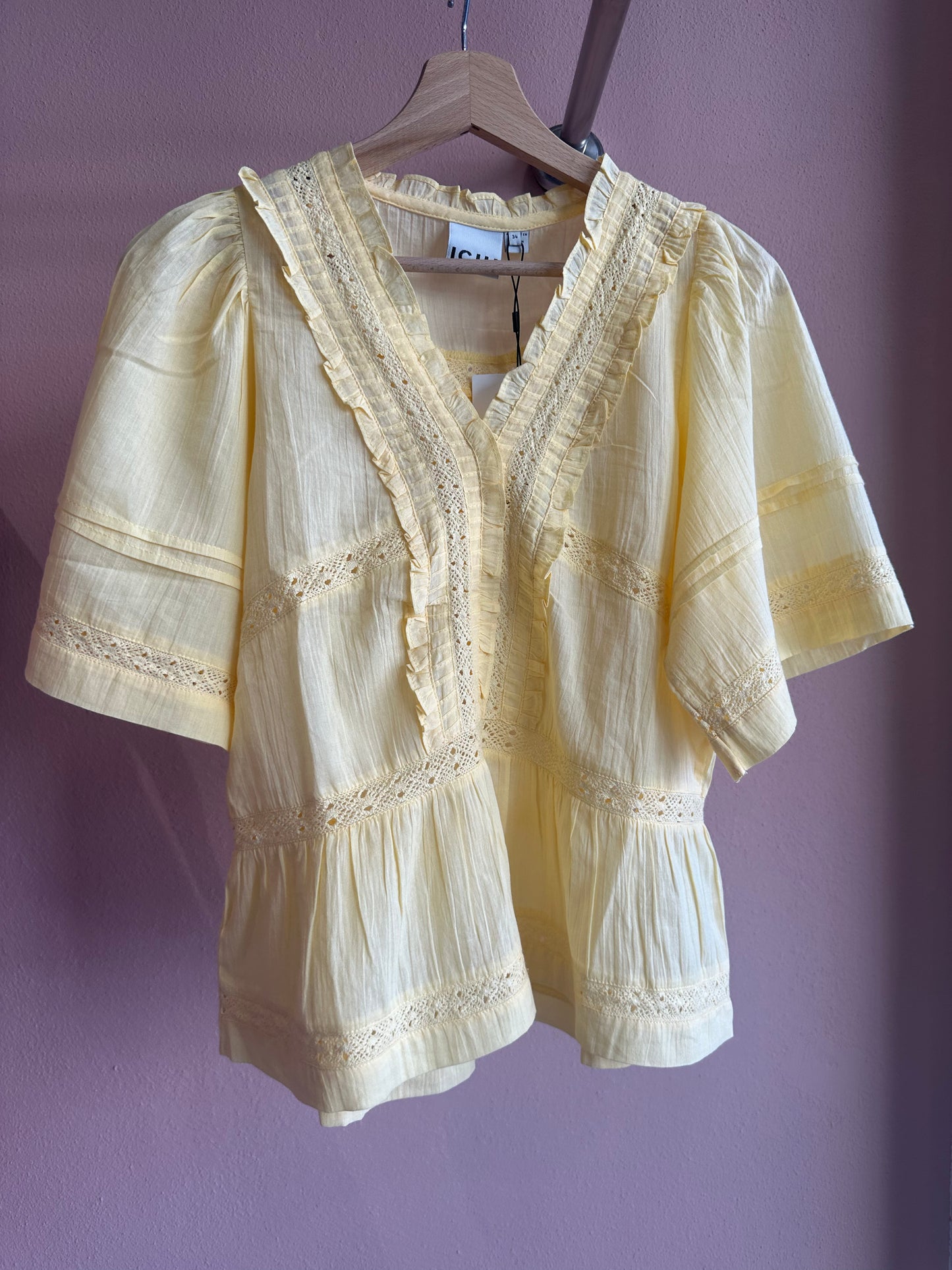 Camicia Voilana gialla