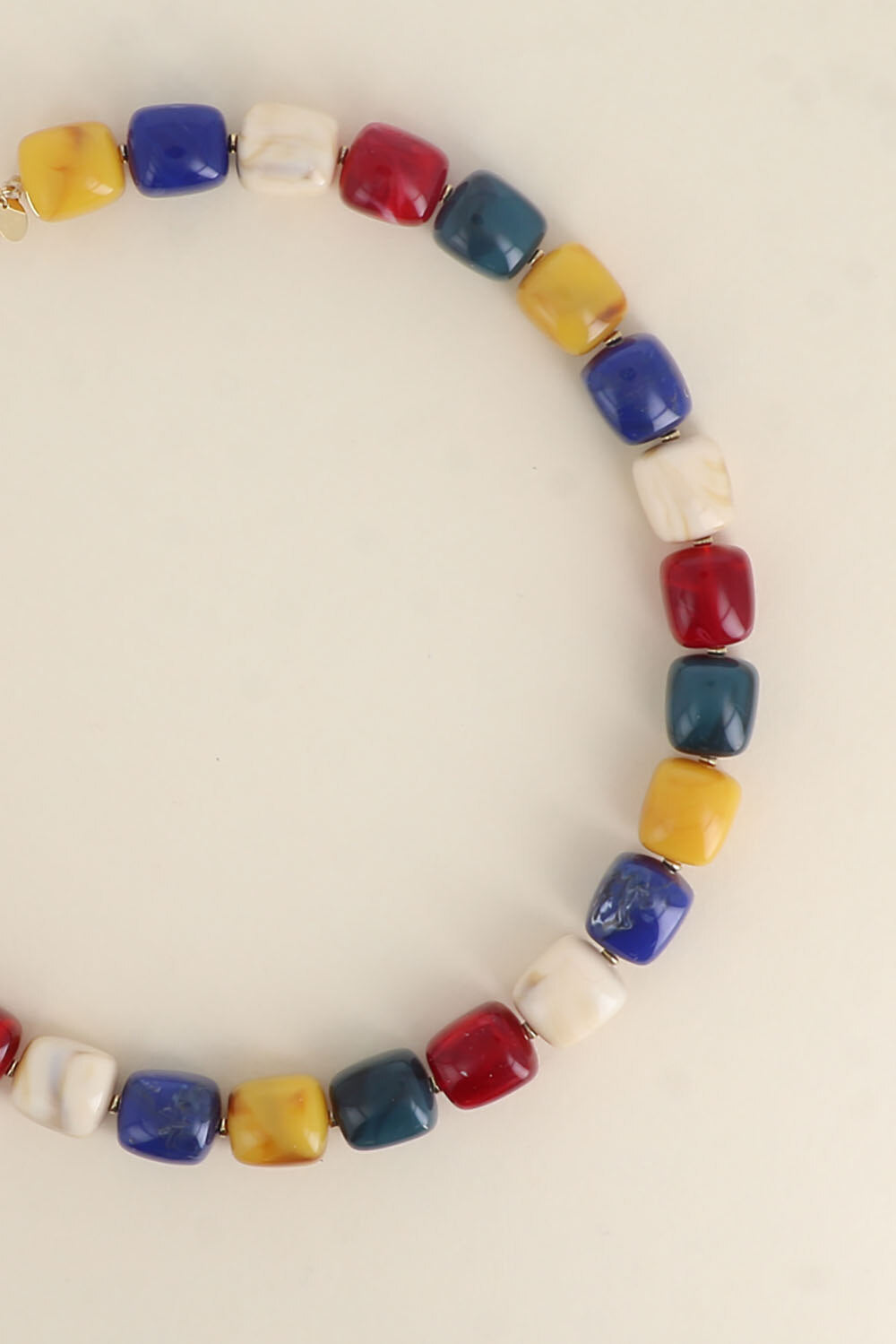 Collana Cubic - Blue