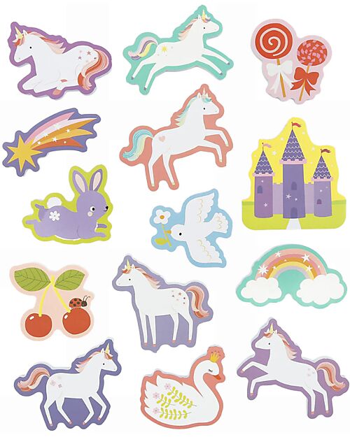Giochi adesivi per il bagnetto - Unicorni