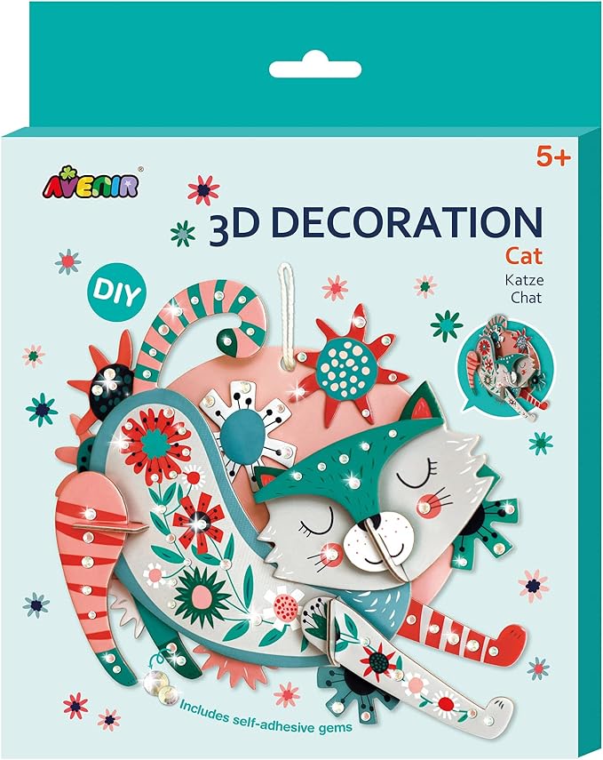 Decorazioni 3D - Gatto