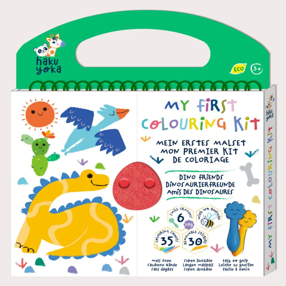First Colouring Kit - Dinosauri