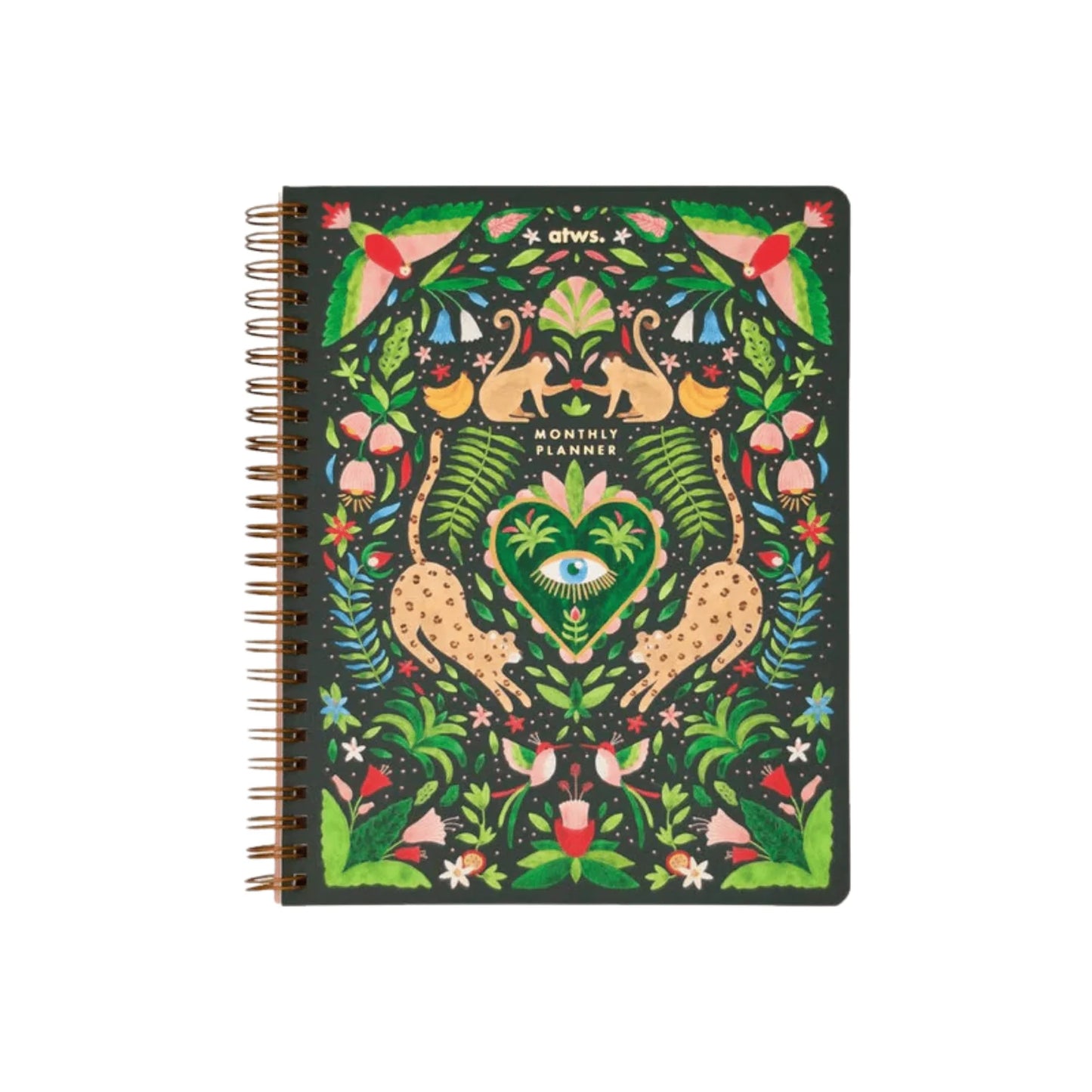 Planner Mensile - Cuore Verde