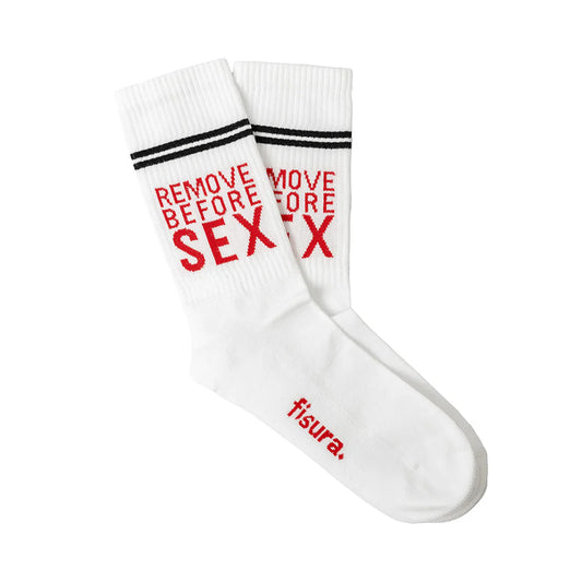 Remove before sex