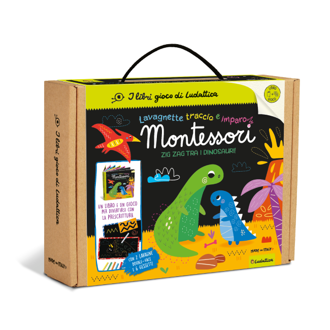 Lavagnette Traccio e Imparo - Dinosauri