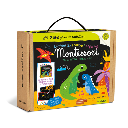 Lavagnette Traccio e Imparo - Dinosauri