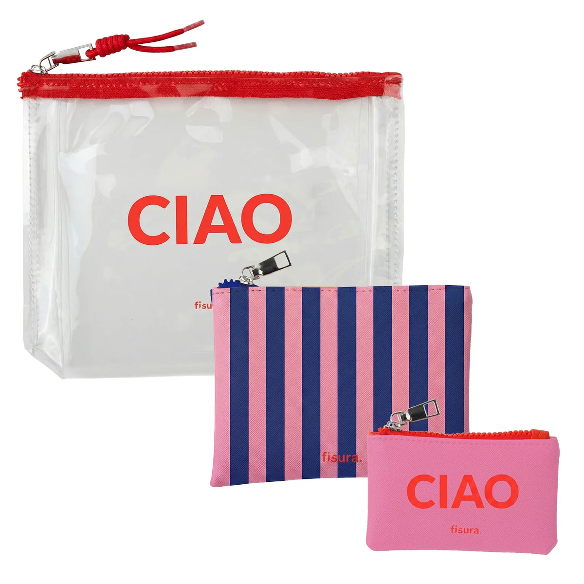 Set 3 pochette - Ciao