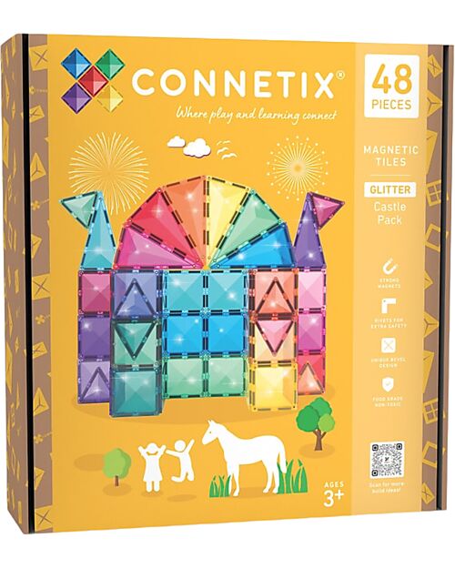 Castle Glitter Pack- 48 Pezzi