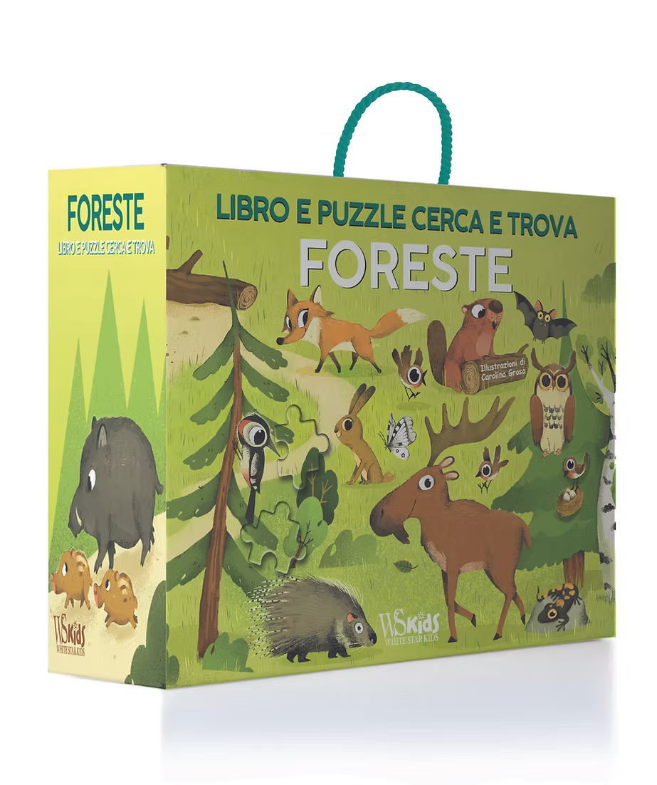 Libro Puzzle - Cerca e trova Foreste