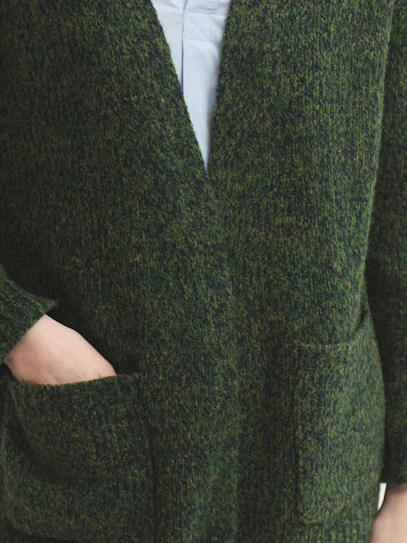 Cardigan lungo - Khaki