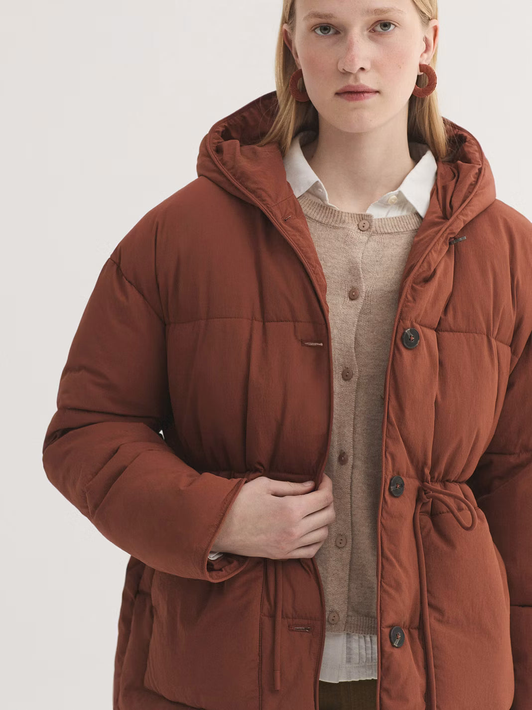 Giacca imbottita - Chestnut