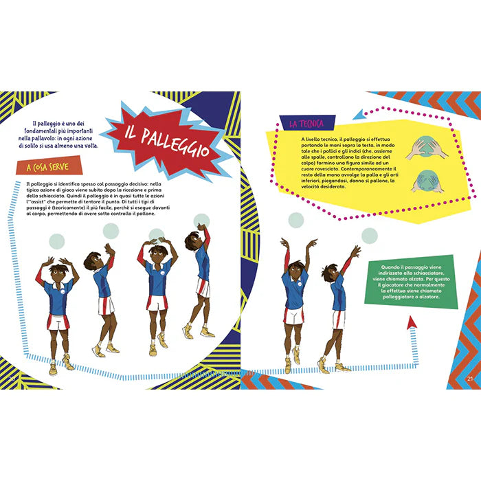 La pallavolo spiegato ai bambini