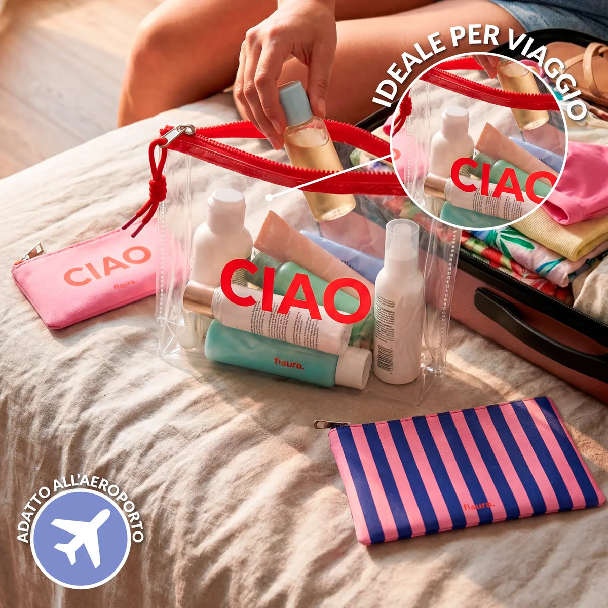 Set 3 pochette - Ciao