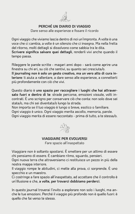 I Miei Viaggi Da Ricordare. Journal