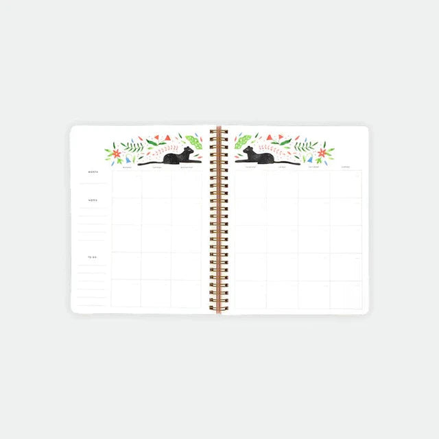 Planner Mensile - Cuore Verde