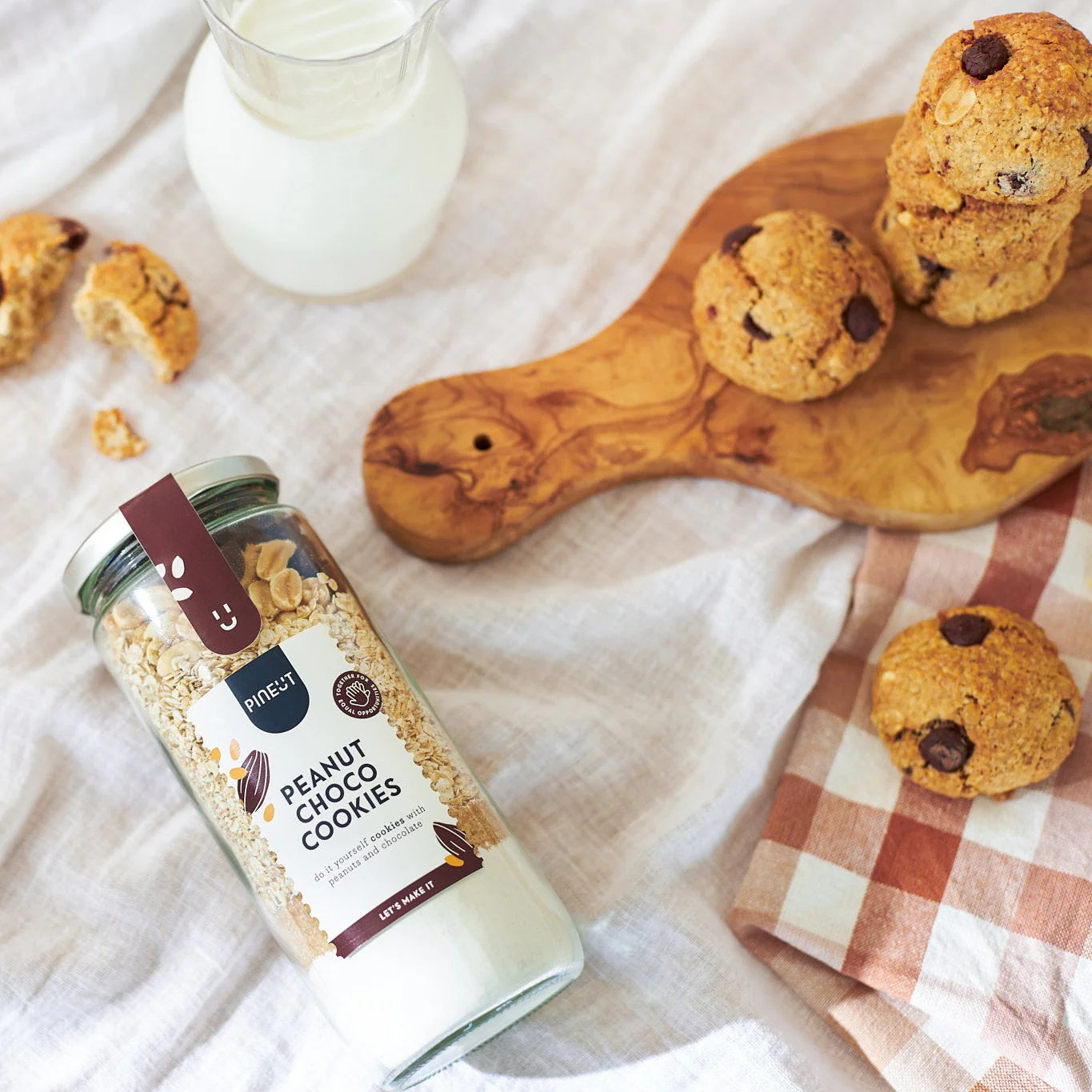 Preparato per Torta - Chocolate & Peanuts Cookies