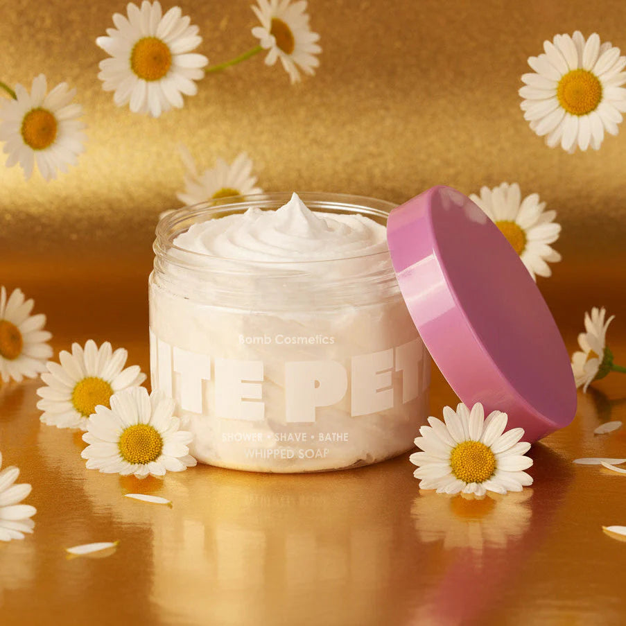 Sapone montato - White Petals