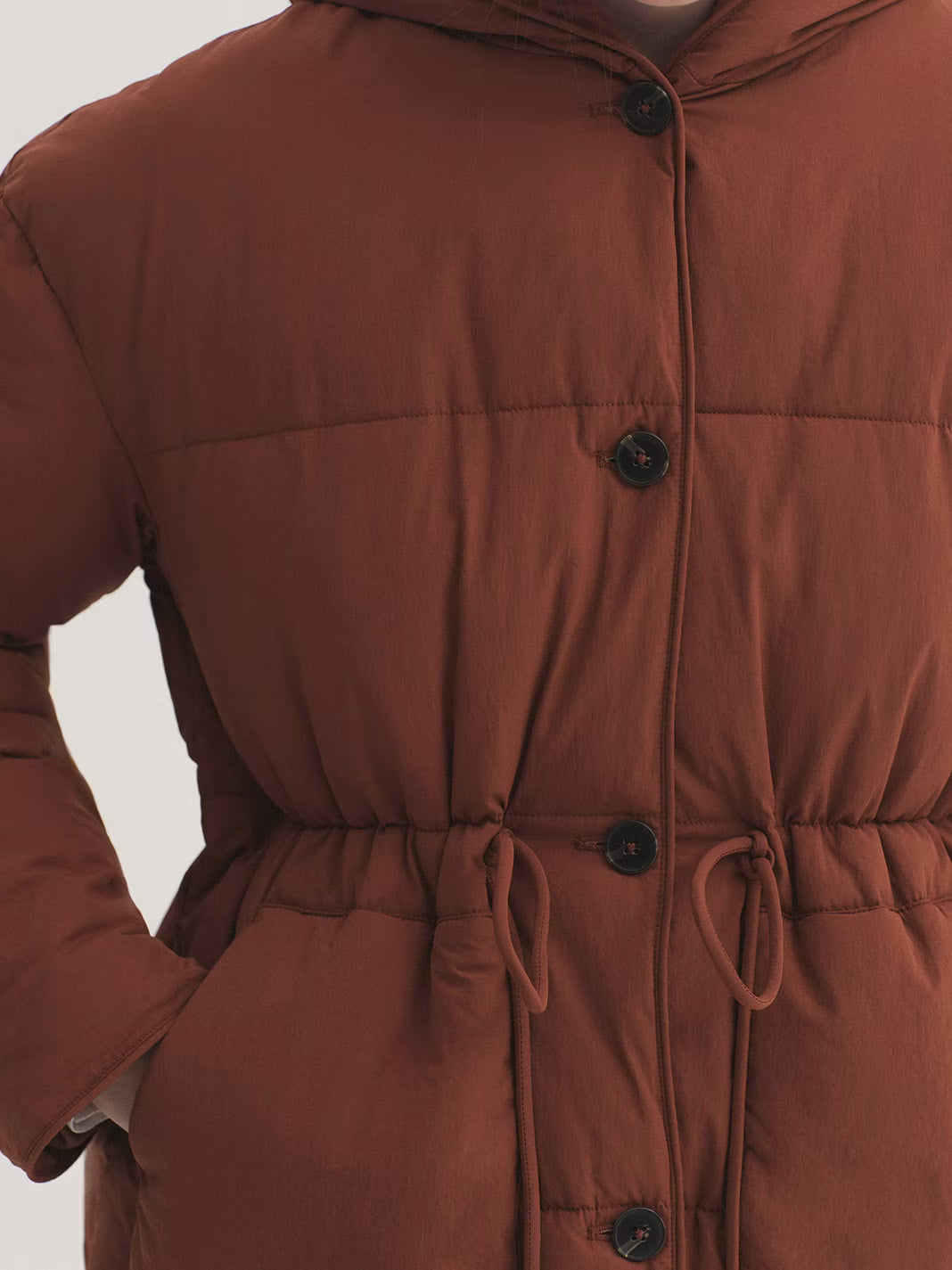 Giacca imbottita - Chestnut
