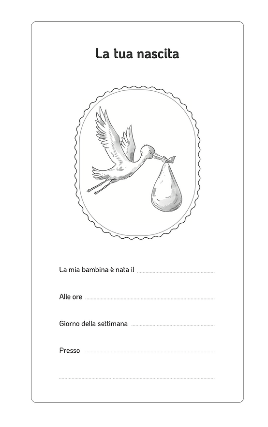 Le Mia Bambina. Diario Di Nascita E Crescita