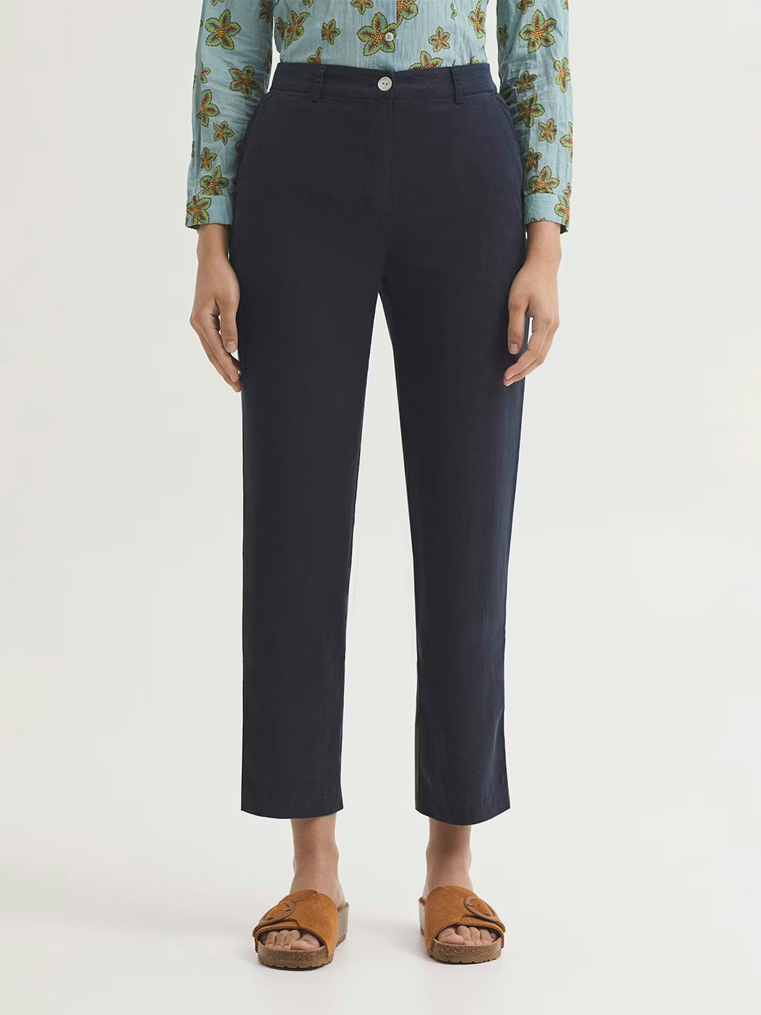 Pantaloni Tencel - Blu