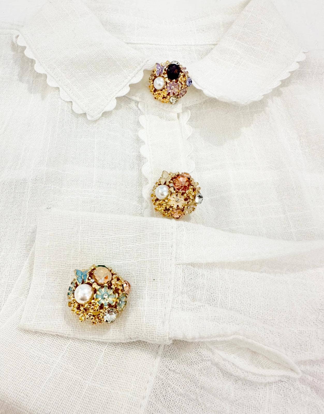 Copribottone - Beige