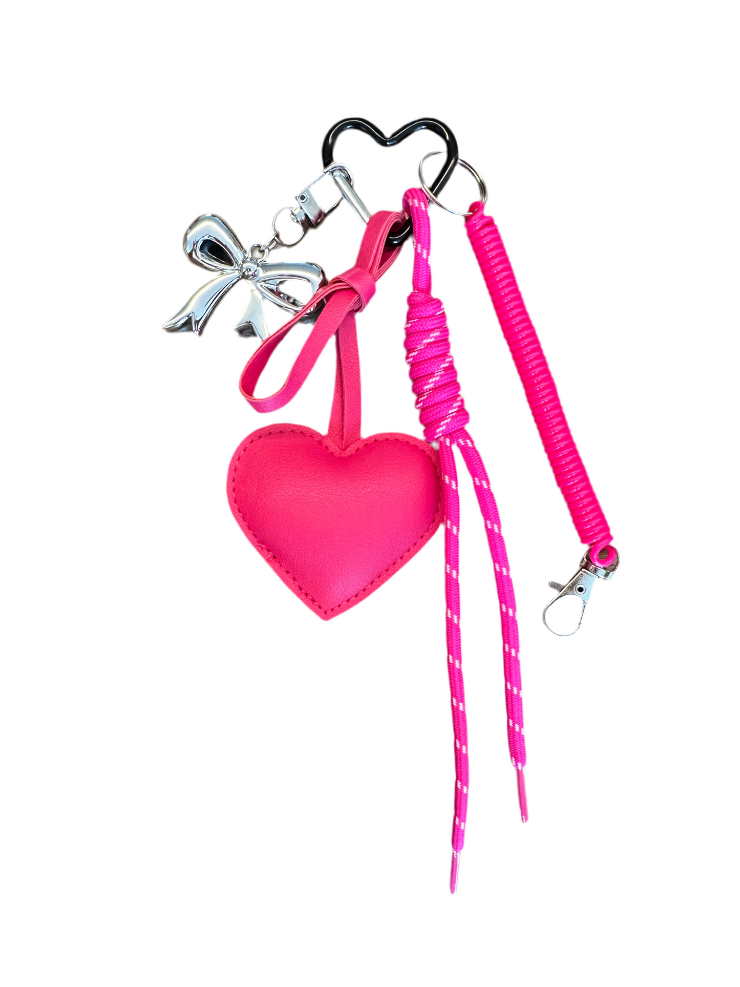 Charms - Cuore Fucsia