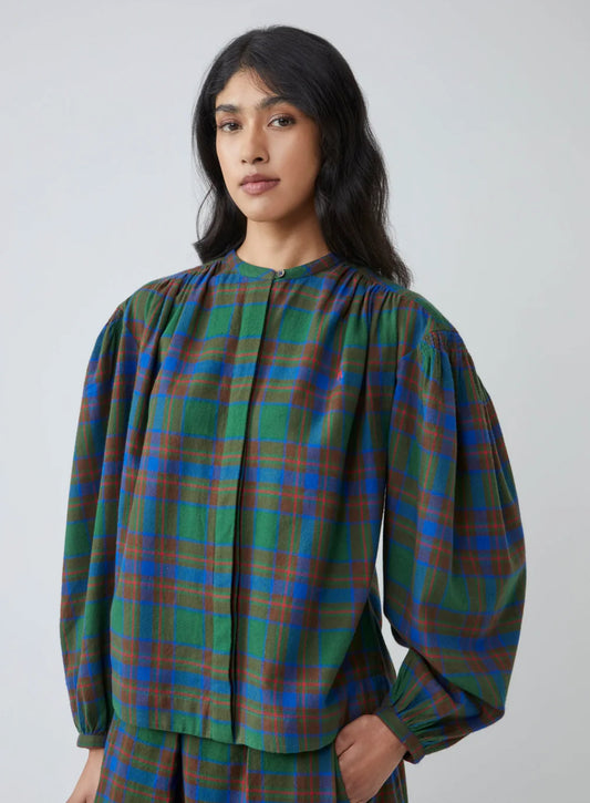 Camicia Check royal