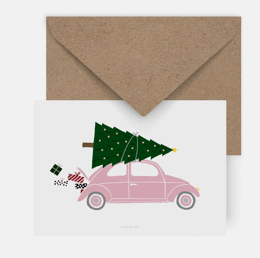 Cartolina - Xmas car