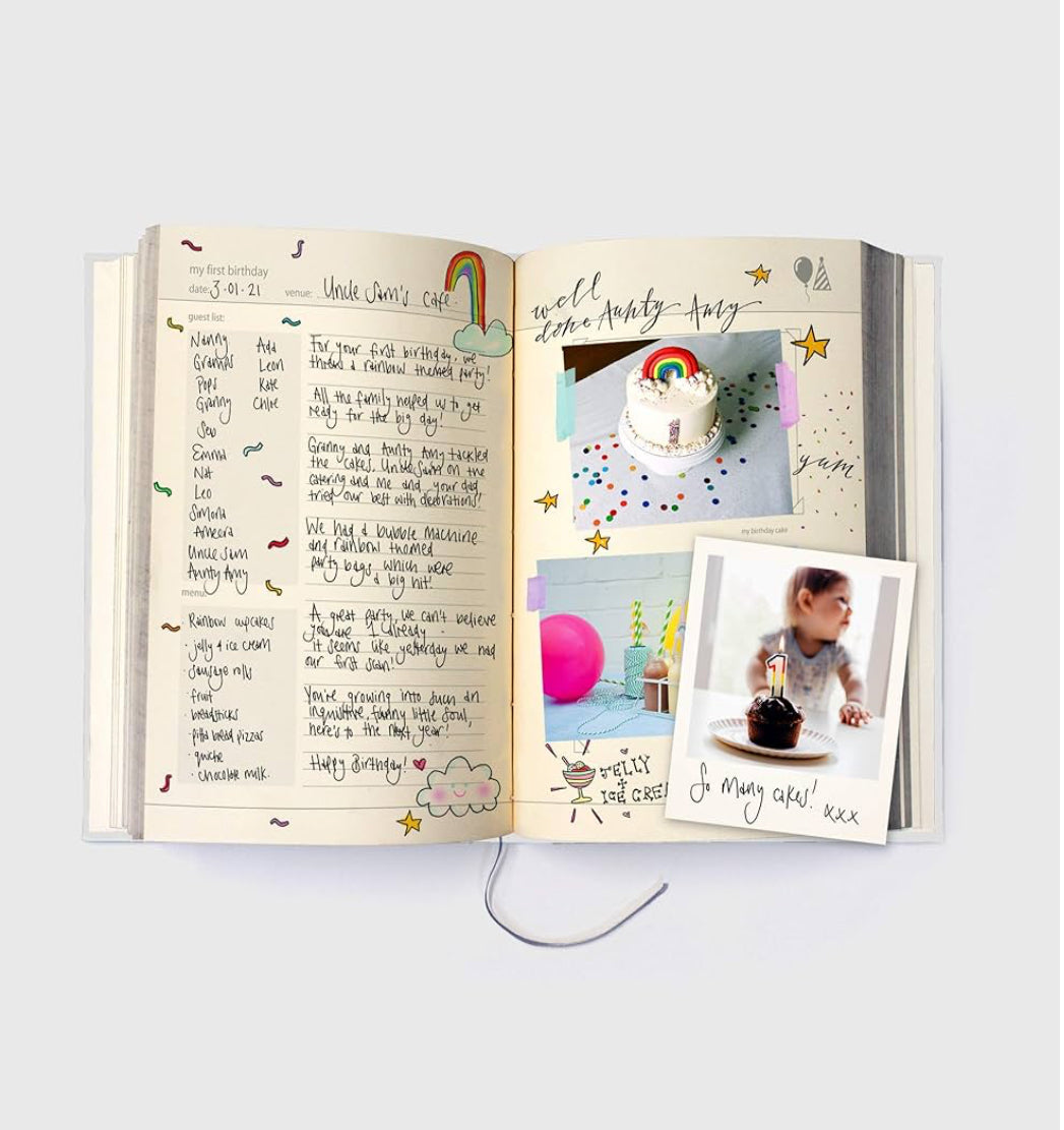 My baby book