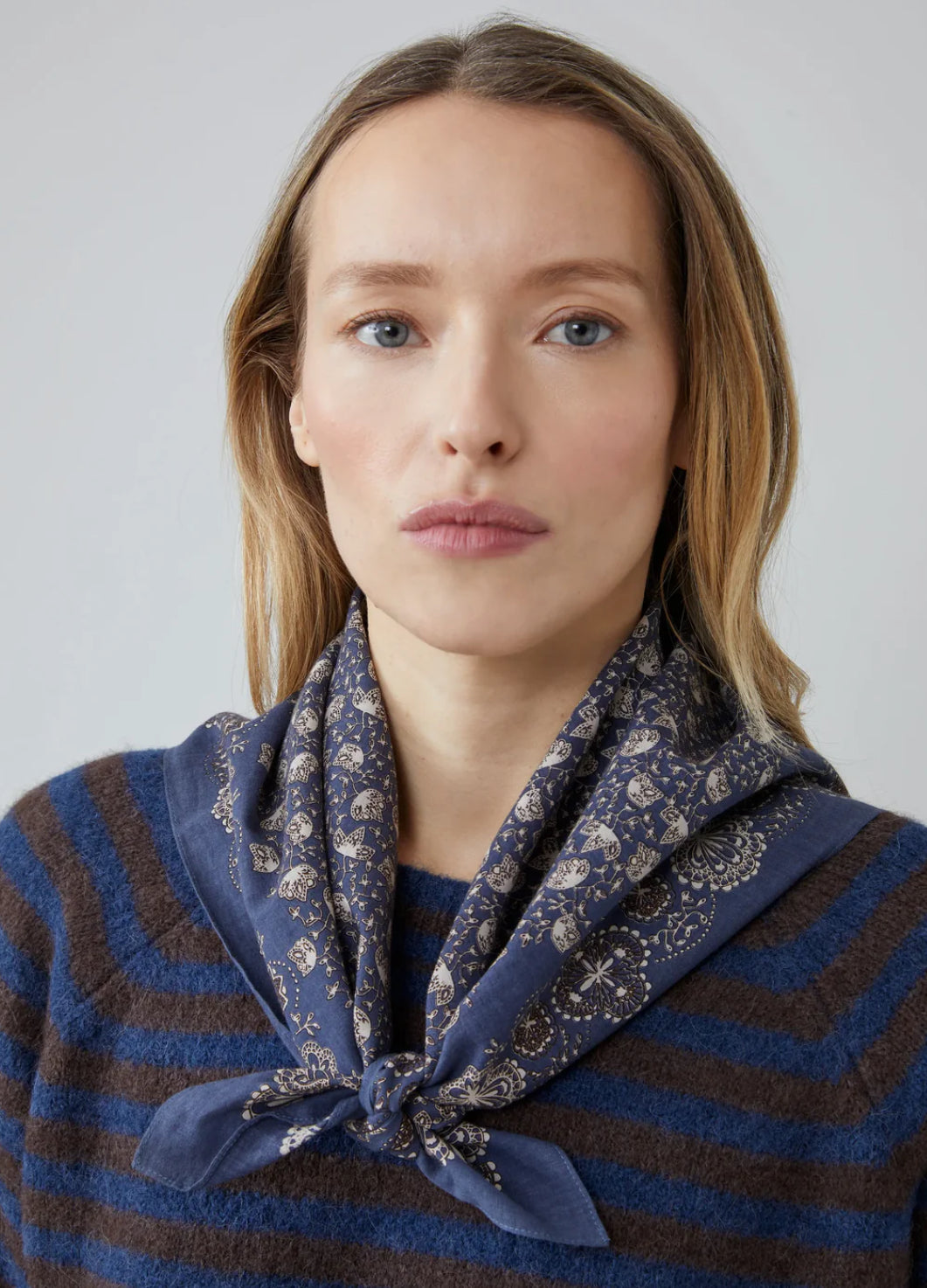 Foulard Slat Grey