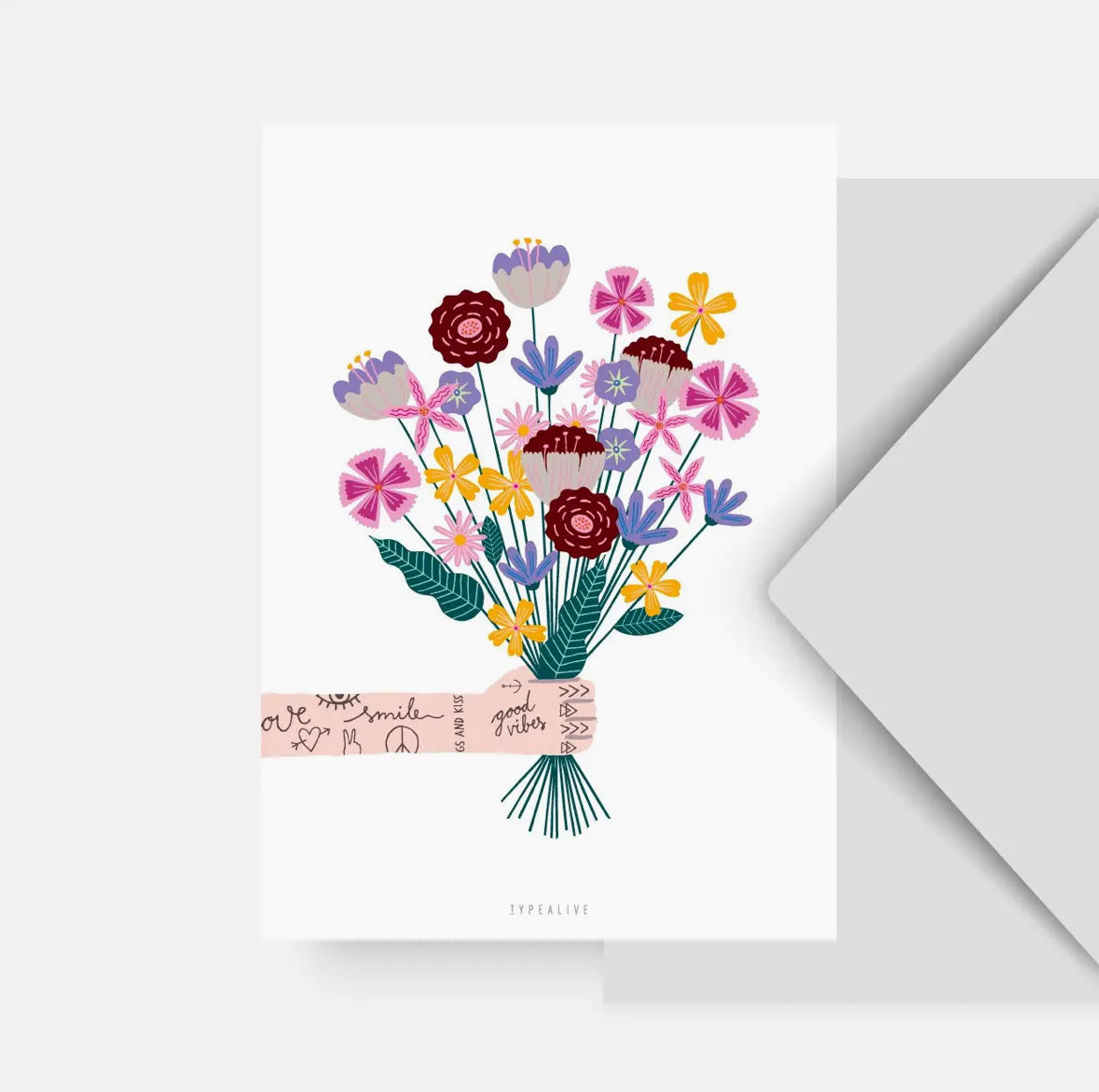 Cartolina - Flowers
