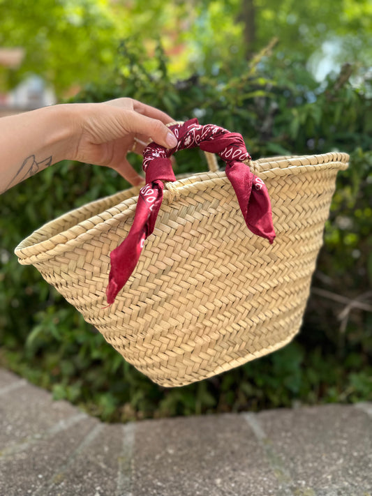 Borsa Medium - Bandana Bordeaux